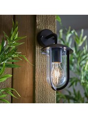 Gallery Home Black Cornwall 1 Bulb Outdoor Wall Light - Image 4 of 8