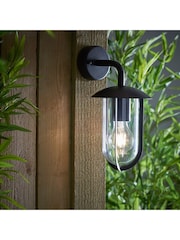 Gallery Home Black Cornwall 1 Bulb Outdoor Wall Light - Image 6 of 8