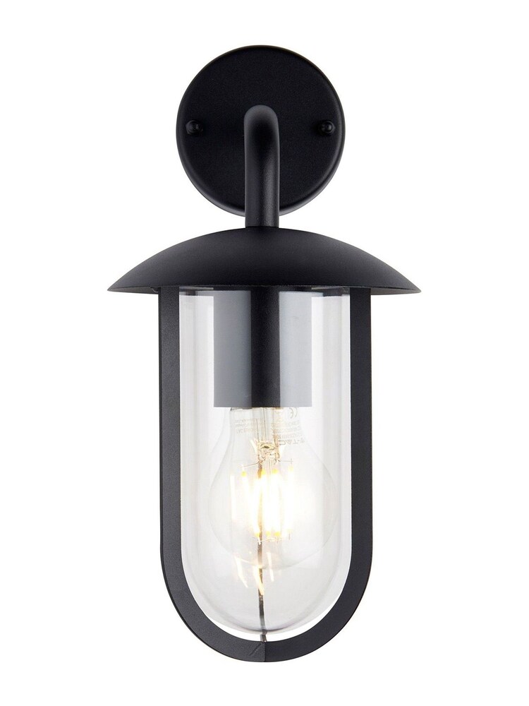 Gallery Home Black Cornwall 1 Bulb Outdoor Wall Light - Image 8 of 8 Gallery Home Black Cornwall 1 Bulb Outdoor Wall Light - Image 8 of 8