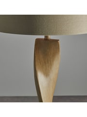Gallery Home Brown Brooks Wooden Floor Lamp - Image 5 of 8
