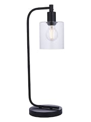 Gallery Home Black Boldo Table Lamp - Image 5 of 6