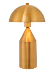 Gallery Home Antique Brass Barrie 1 Bulb Table Lamp - Image 7 of 7