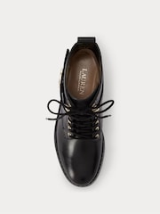 Lauren Ralph Lauren Eldridge Stiefel aus poliertem Leder - Bild 6 von 8