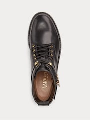 Lauren Ralph Lauren Eldridge Stiefel aus poliertem Leder - Bild 7 von 8