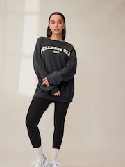 self. Black Wellness Club Sweatshirt - Image 2 of 8