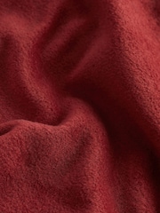 Red NYC Half Zip Fleece Top - Image 8 of 8