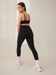 self. Black Waffle Leggings - Image 5 of 9