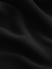 self. Black Waffle Leggings - Image 8 of 9
