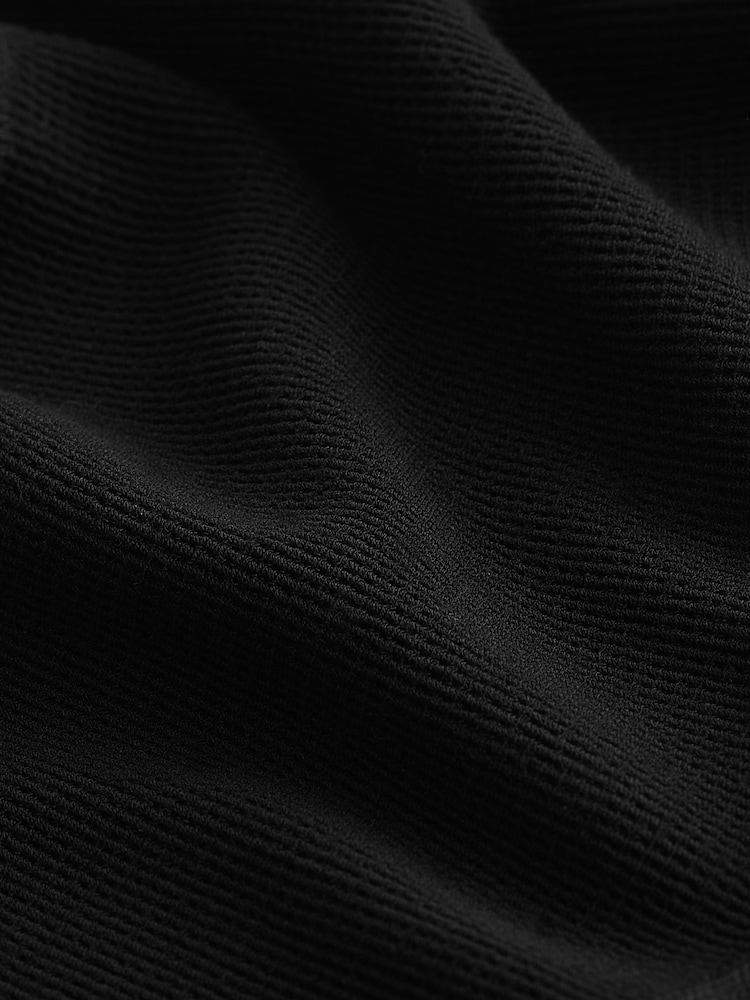 self. Black Waffle Leggings - Image 9 of 9