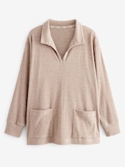 Oatmeal Ribbed Tunic - Image 6 of 7