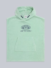 Animal Green Kids Organic Towelling Poncho - Image 1 of 2