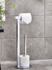 Chrome Oslo Toilet Roll Holder - Image 1 of 5