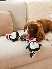 Christmas Penguin Rope and Ball Pet Toy - Image 1 of 3