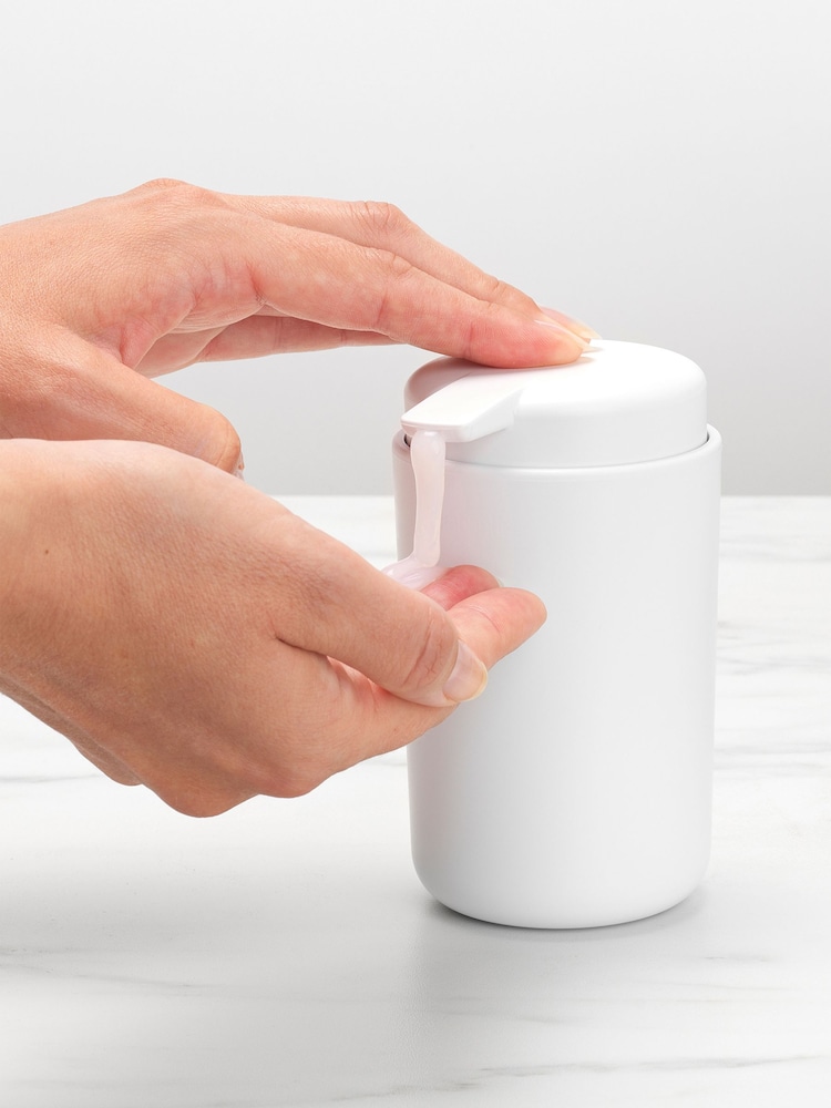 Brabantia White ReNew Soap Dispenser - Image 2 of 6