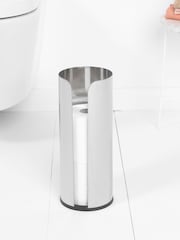 Brabantia Silver ReNew Toilet Roll Dispenser and Stand - Image 2 of 6