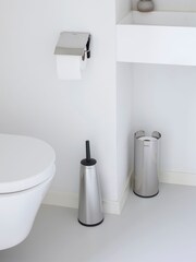 Brabantia Chrome ReNew Toilet Roll Dispenser Stand - Image 1 of 6