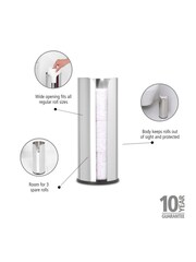 Brabantia Chrome ReNew Toilet Roll Dispenser Stand - Image 6 of 6