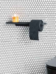 Brabantia Grey Toilet Roll Holder with Shelf - Image 2 of 7