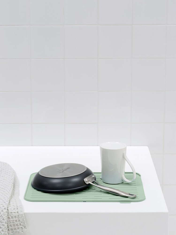 Brabantia Green Silicone Dish Drying Mat - Image 1 of 10
