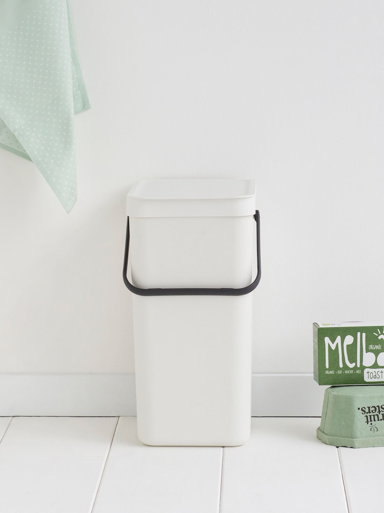 Brabantia Grey Sort  Go 16L Bin - Image 1 of 6