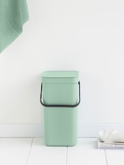 Brabantia Green Sort  Go 12L Bin - Image 1 of 6