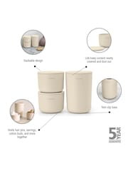 Brabantia Cream ReNew Storage Pots - Image 6 of 6