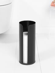 Brabantia Black ReNew Toilet Roll Stand - Image 1 of 6