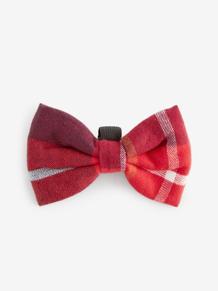 Red Check Matching Family Tie - Image 1 of 2