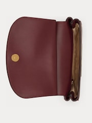 Lauren Ralph Lauren Red Marcy Cross-Body Medium Bag - Image 5 of 6