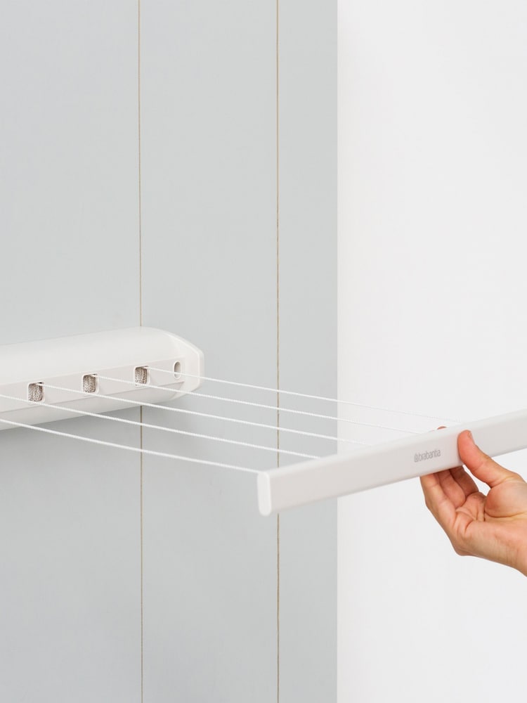 Brabantia White PullOut Clothes Line 22m - Image 1 of 6