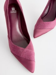 Berry Red Forever Comfort® Bling Panel Court Shoes - Image 5 of 5