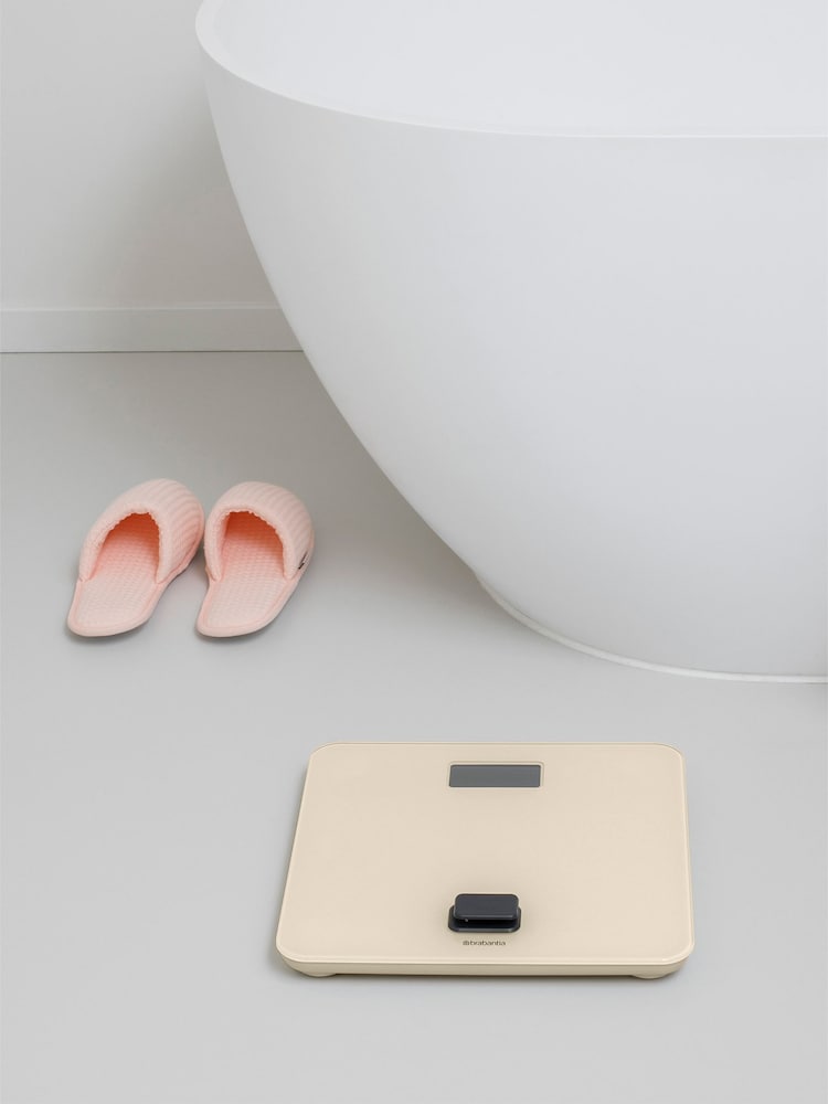 Brabantia Cream ReNew Battery Free Bathroom Scale - Image 1 of 6