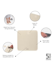 Brabantia Cream ReNew Digital Bathroom Scale - Image 6 of 6