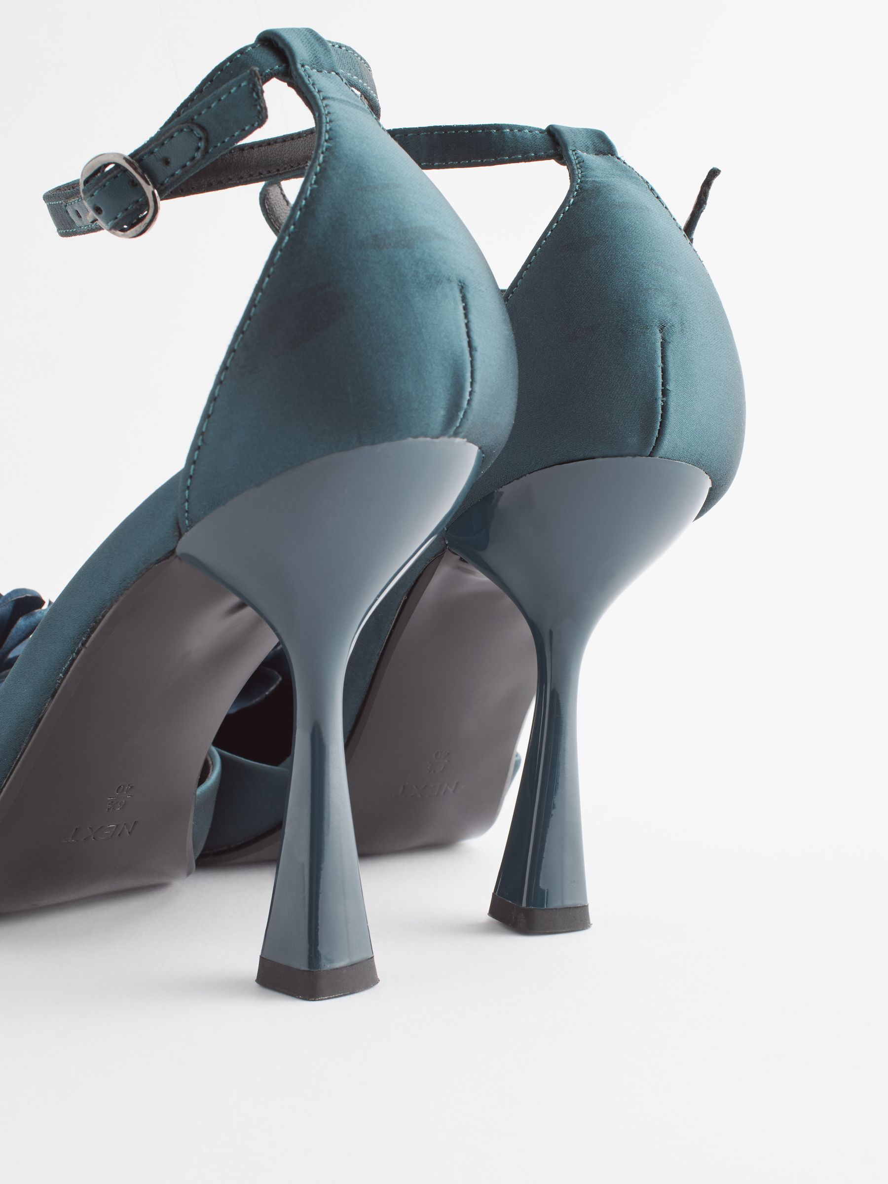 Buy Teal Blue Forever Comfort Corsage Point Toe Heels from Next Austria