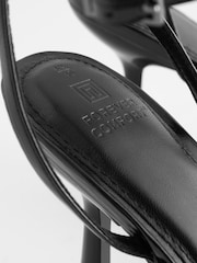 Black Forever Comfort® Real Feather Heel Sandals - Image 5 of 5