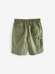 Khaki Green Dragon Embrodiary Pull On Shorts (3-16yrs) - Image 2 of 3