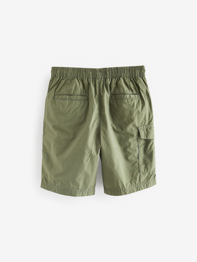 Khaki Green Dragon Embrodiary Pull On Shorts (3-16yrs) - Image 2 of 3 Khaki Green Dragon Embrodiary Pull On Shorts (3-16yrs) - Image 2 of 3
