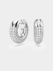Swarovski Silver Plated Hoop Earrings - Image 1 of 10