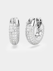 Swarovski Silver Plated Hoop Earrings - Image 4 of 10