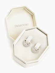 Swarovski Silver Plated Hoop Earrings - Image 5 of 10