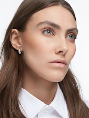 Swarovski Silver Plated Hoop Earrings - Image 6 of 10