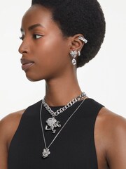 Swarovski Silver Plated Hoop Earrings - Image 9 of 10