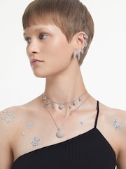 Swarovski Silver Plated Hoop Earrings - Image 10 of 10