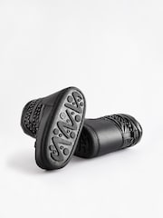 Black Fashion Padded Boots - Image 4 of 5