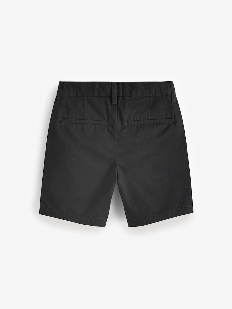 Black Chino Shorts (3-16yrs) - Image 2 of 3
