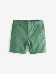 Green 100% Cotton Chino Shorts (3-16yrs) - Image 1 of 3