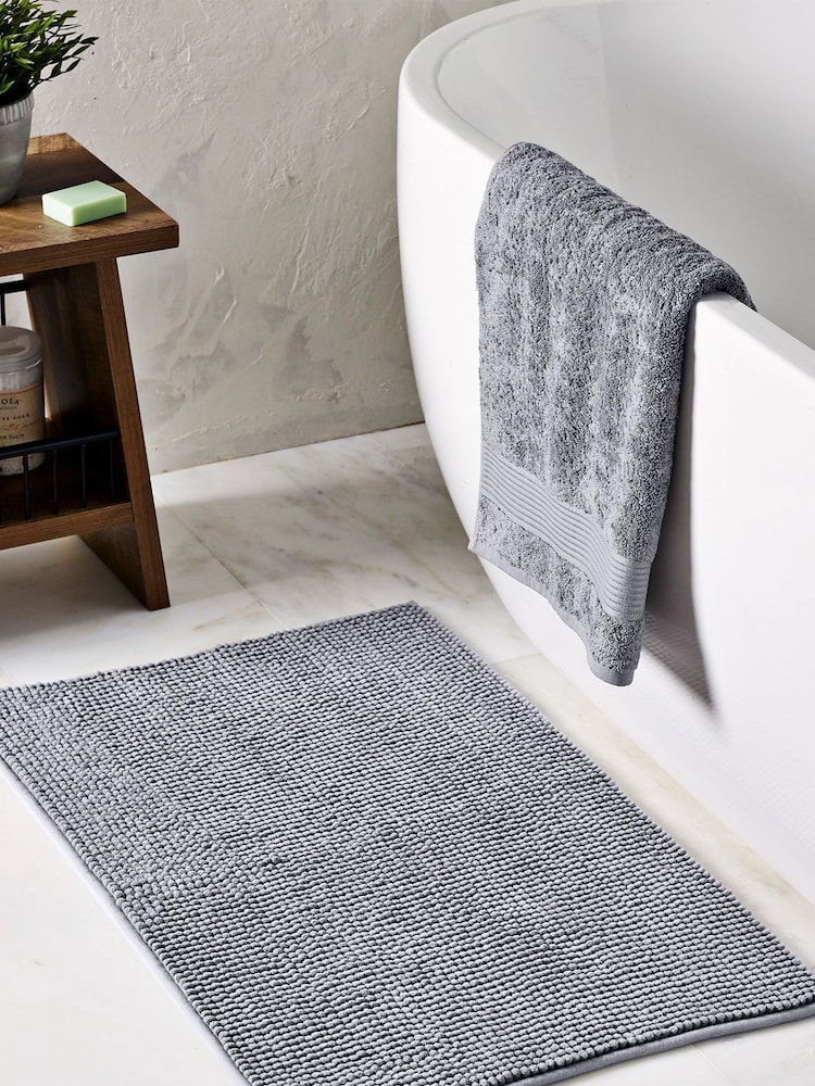 Light Dove Bobble Bath Bath Mat - Image 1 of 5