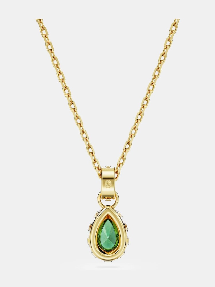 Swarovski Gold Stilla Crystal Pear-Cut Pendant Necklace - Image 2 of 5