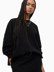 AllSaints – Queti – Sweatshirt aus 100 % Baumwolle - Bild 4 von 6