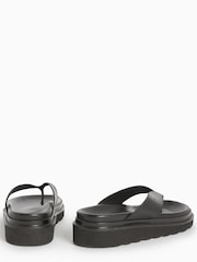 AllSaints Black Rio Sandals - Image 3 of 4